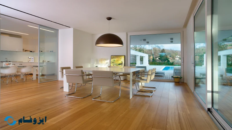 براق کردن پارکت