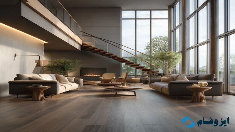 پارکت برای پله