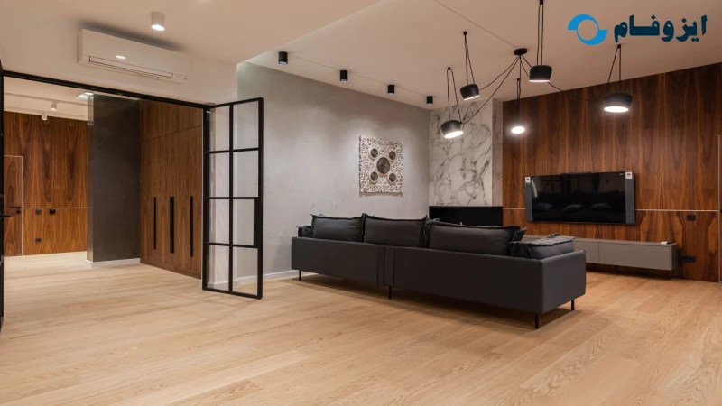 پارکت لمینت دیوار