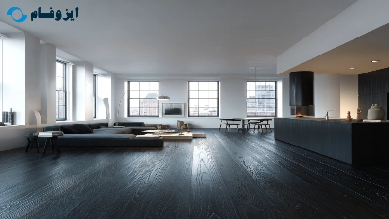 مقایسه پارکت روشن و تیره