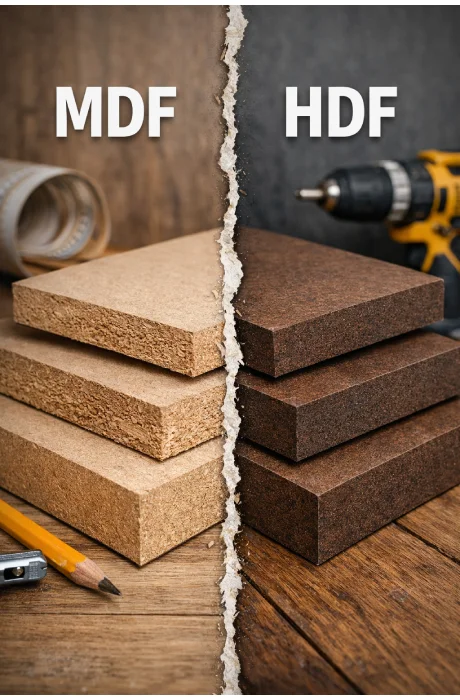 تفاوت mdf و hdf
