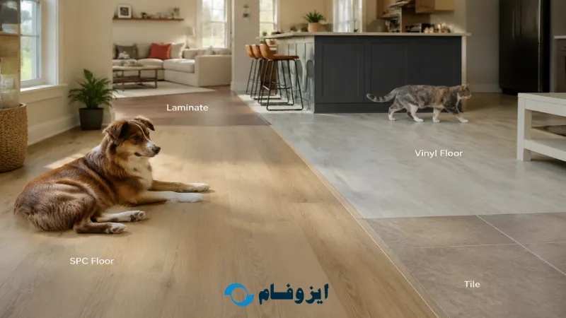 کفپوش مناسب پت