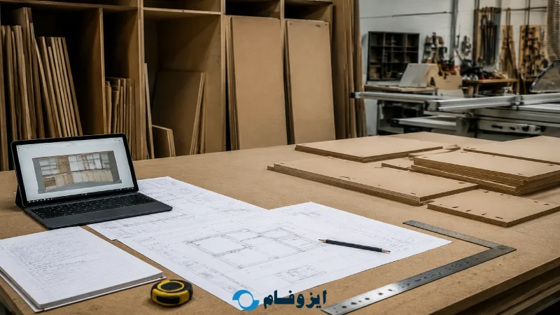 سایز ام دی اف