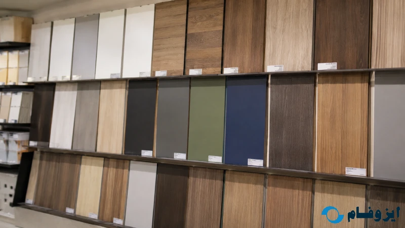 بهترین رنگ بندی کابینت ام دی اف